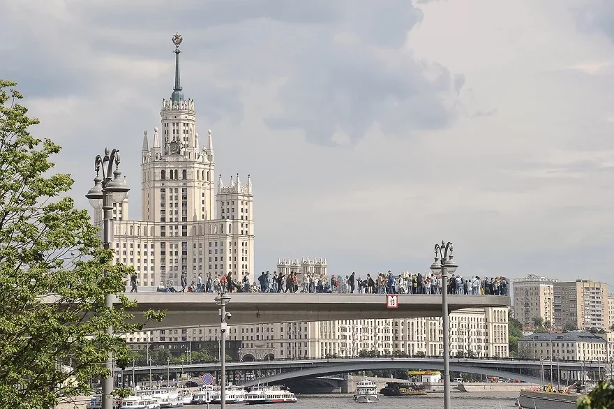 Парк Зарядье Москва