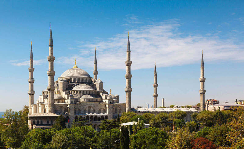 Голубая мечеть в Стамбуле - фото