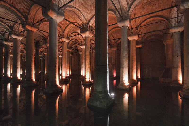 Цистерна Базилика в Стамбуле - фото