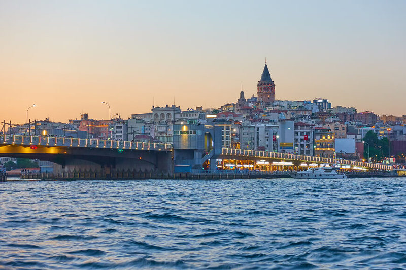 Фото Галатской башни в Стамбуле