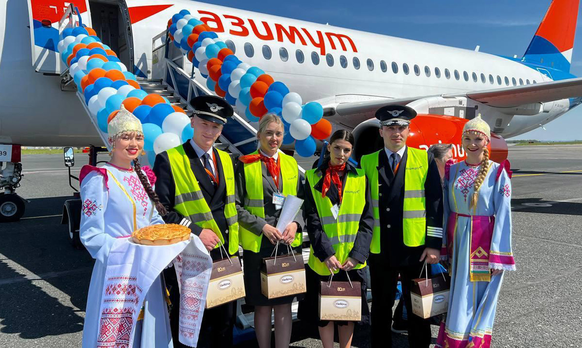 Авиакомпания Азимут начала полеты в Чебоксары из Минеральных Вод и Сургута