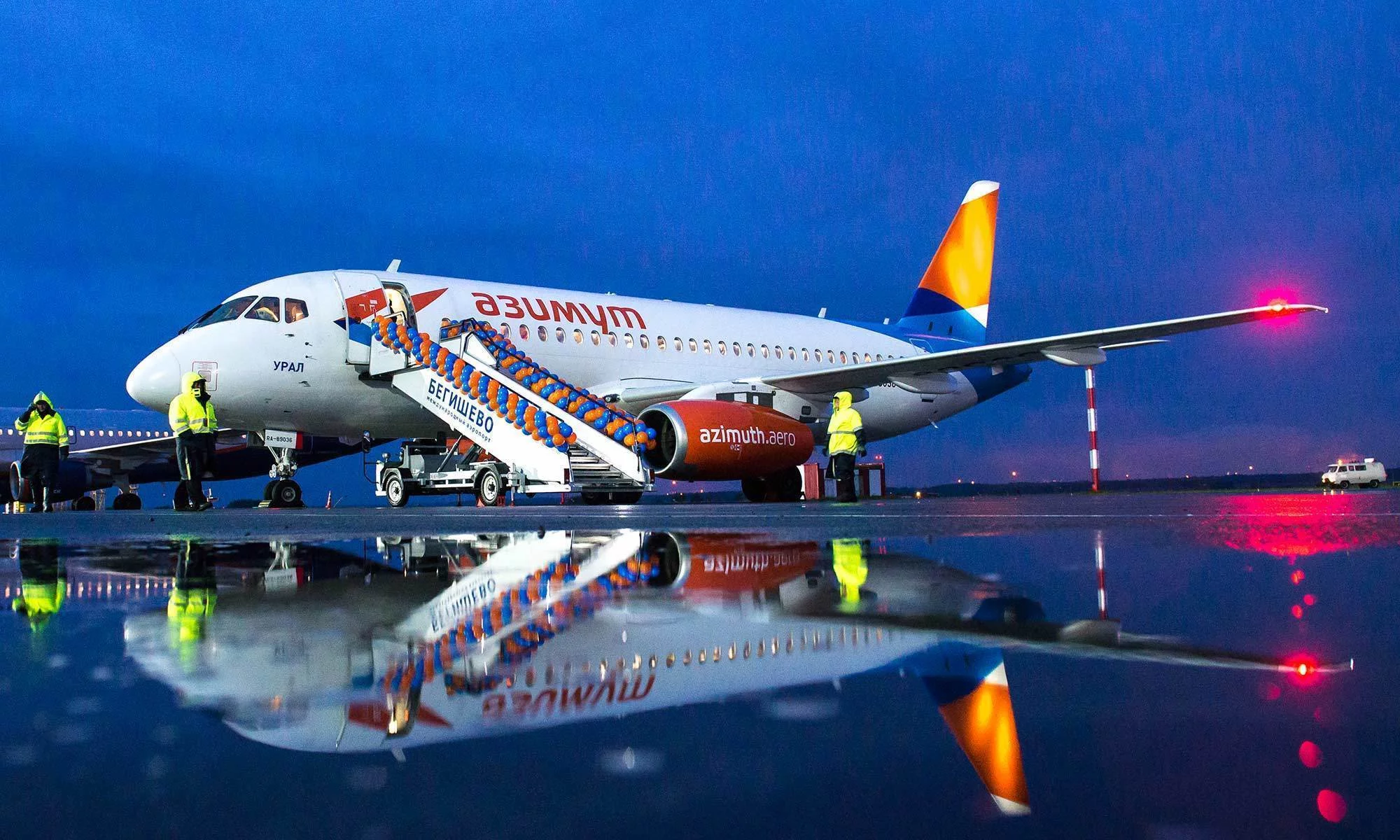 Azimuth Airlines performed the first flight Krasnodar - Novy Urengoy
