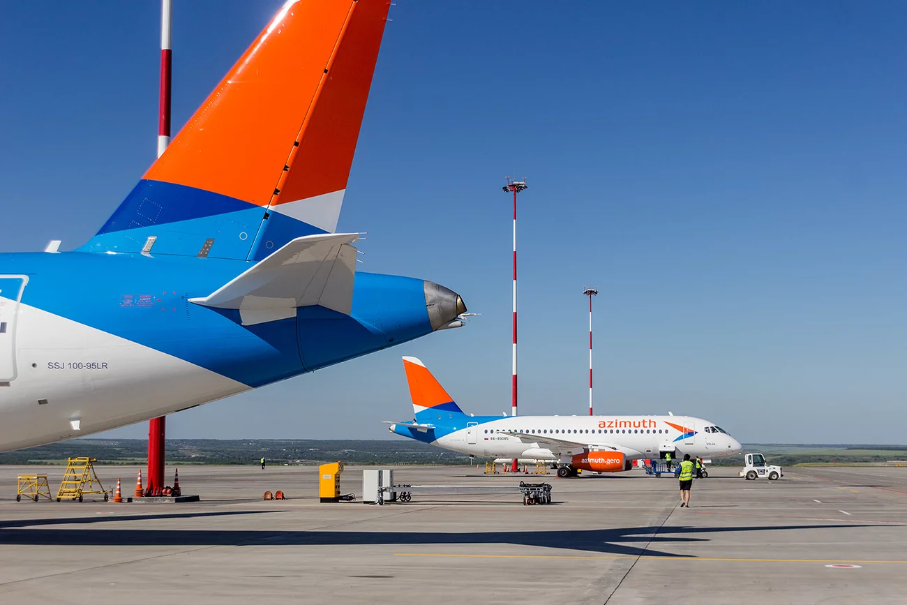 Azimuth Airlines takes the third place in terms of prices availability